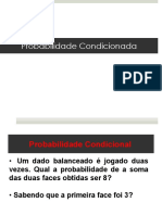 Probabilidade Condicionada PDF