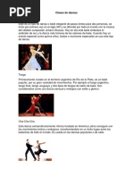 Clases de Danzas