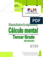 Sec Gdo3 Cálculo Mental (Manual de Aplicación)