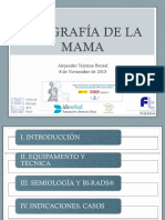 Ecografía de La Mama Diapositivas