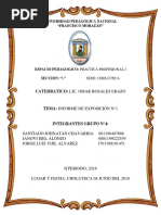 Informe Exposicion N°1 PP1