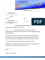 KP Form #25 (Motion For Execution)