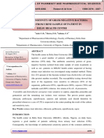 Antibiotic Sensitivity of Gram-Negative Bacteria Isolated From Urine Sample of Patient in Delsu Health Centre