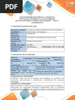 Guía de Actividades y Rúbrica de Evaluación - Fase 3 - Comprobación