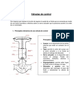 Valvulas de Control Grupo 1