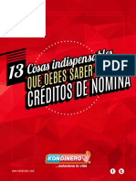 13 Cosas Indispensables Que Debes Saber Sobre Creditos de Nomina 02 - KONDINERO