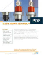 Plug in Termination System (Rpit) : Up To 52 KV, For Gas Insulated Switchgear