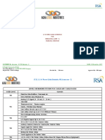 1721, 1.1 KV Power Cable Schedule (Annexure - 2.0)