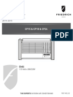 Friedrich CP15CP18CP24 Service Manual