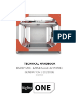 Technical Manual BigRep ONE-2015!05!23