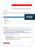 Quick Deployment Step-By-Step Instructions To Deploy Oracle Big Data Lite Virtual Machine