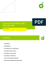 Hot Weather Safety Presentation