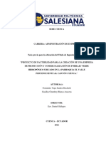 Estudio de Factibilidad FVH PDF