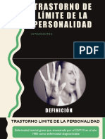 Trastorno Límite de La Personalidad