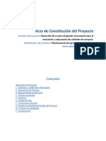 Acta de Constitución Del Proyecto (Template-Pmstudykit)