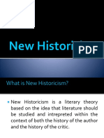 New Historicism