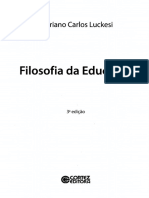 Filosofia Da Educação