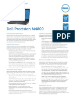 Dell Precision M4800 Parametry