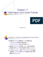 Bridge Design Diaphragms Ch11notes - PDF