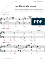 Naming Chords Answers