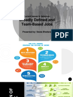 Broadly Defined and Team Based Jobs