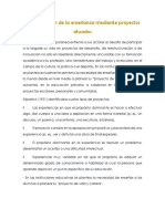 La Conducción de La Enseñanza Mediante Proyectos Situados