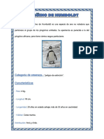 Pingüino de Humboldt