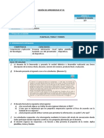 Sesión de Aprendizaje #01