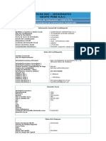 Ficha Ruc Alimentos Corporativos