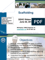 SSHO Module 6 - Scaffolding