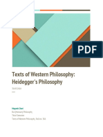 Project On Heidegger