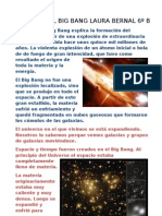 Trabajo Del Big Bang Laura Bernal 6º B