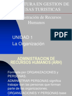 Presentacion La Organizacion