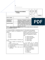 Prueba Coef 2 de Quimica 2do Medio