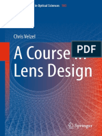 761 C. Velzel A Course in Lens Design - 2014