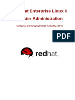 Red Hat Enterprise Linux 6 Cluster Administration PDF