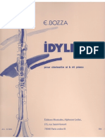 BOZZA, Eugène - Ydylle 