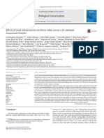 Effects of Road Infrastructure On Forest Value Across A Tri-National Amazonian Frontier