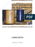 Curso Insumos de Mantenimiento Lubricantes Filtros Refrigerantes