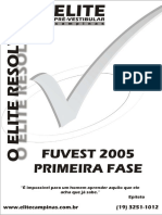 Fuvest 05 Fase1 ELITE