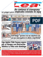 Periódico Lea Viernes 29 de Junio Del 2018