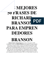 Las Mejores 50 Frases de Richard Branson para