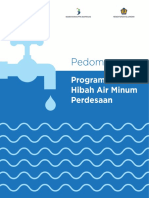 Pedoman Air Minum Perdesaan APBN