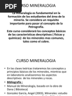 Curso Mineralogia