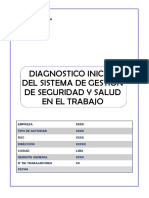 Formato de Evaluacion de Linea Base SST