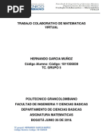 Solucion Trabajo Colaborativo Matematicas TC Grupo 5