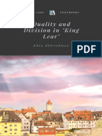 Duality and Division in King Lear