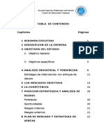 Tabla de Contenido