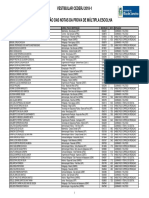 Resultado Multipla Escolha2018-1