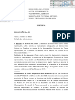 Sentencia Constitucional Quihue PDF